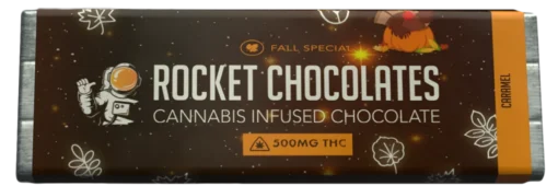 ROCKET CHOCOLATE BAR CARMEL