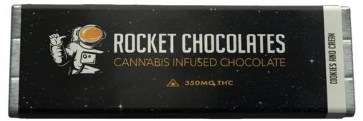 ROCKET CHOCOLATE BAR COOKIES AND CREAM