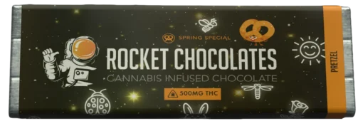 ROCKET CHOCOLATE BAR PRETZEL